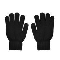 Touch screen gloves TRIANGLE for Woman black