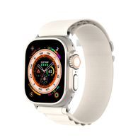 Řemínek na Apple Watch 42/44/45/49mm platinový - DUX DUCIS GS