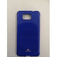 Obal / kryt na Samsung Galaxy Alpha modrý - Jelly Case