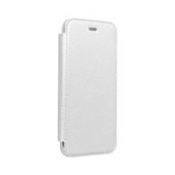 Puzdro / obal pre Samsung Galaxy S20 Ultra strieborný - kniha Forcell ELECTRO