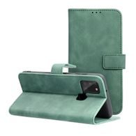 Pouzdro / obal na Samsung Galaxy A21s zelené - knížkové Forcell Tender