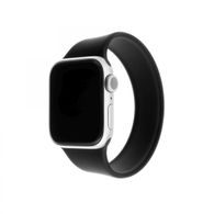 Silikonový řemínek pro Apple Watch 42mm / 44mm černý - FIXED Silicone Strap