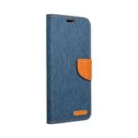 Puzdro / obal pre Xiaomi Redmi 9A / 9AT modré - kniha CANVAS book