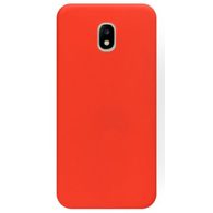 Obal / kryt pre Samsung Galaxy J7 2017 červený - Forcell Soft