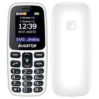 ALIGATOR A220 Senior Dual SIM - Bílý
