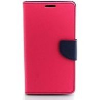 Puzdro / obal pre Samsung Galaxy Xcover 3 ružové / modré - kniha Fancy Book