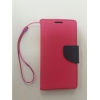 Pouzdro / obal na Samsung Galaxy J2 růžové - knížkové Fancy