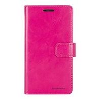 Puzdro / obal pre Samsung Galaxy J1 ružové - kniha BLUE MOON