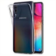Obal / kryt na Samsung Galaxy A50 / A50S / A30S průhledný - Super Slim 0,3mm
