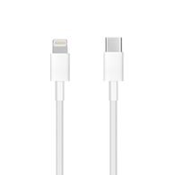 Kabel Typ C / iPhone Lightning 8-pin 3A bílý 1 metr