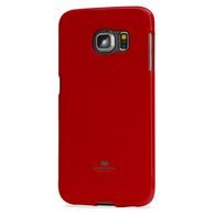 Obal / kryt pre Samsung Galaxy S6 burgundy - Jelly case