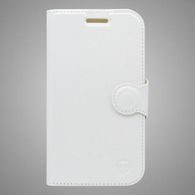 Pouzdro / obal na Samsung Galaxy J500F bílé - knížkové