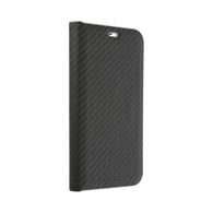 Puzdro / obal pre Huawei P40 čierny - kniha Forcell Carbon