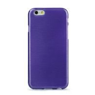 Obal / kryt na LG G3 MINI fialový - Jelly Case Brush