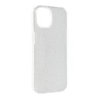 Obal / kryt pre Apple iPhone 13 Pro strieborný - Forcell Shining Case