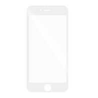 Tvrdené / ochranné sklo Samsung Galaxy A6 Plus 2018 biele - MG 5D celopolep