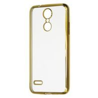 Obal / kryt pre LG K4 2017 zlatý - Electro Jelly Case
