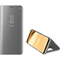 pouzdro / obal na Samsung A20S Clear View stříbrný