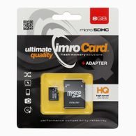 Micro SD kártya 8 GB adapterrel