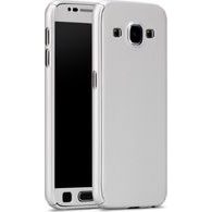 Obal / kryt na Samsung Galaxy J5 2016 bílý + tvrzené / ochranné sklo