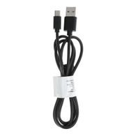 Kabel Micro USB s prodlouženou koncovkou 1m černý