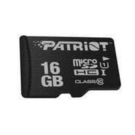 Karta micro SD microSDHC 16GB Patriot Class 10 - bez adaptéra