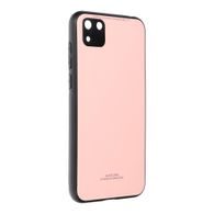 Obal / kryt na Huawei Y5P růžový - Glass Case