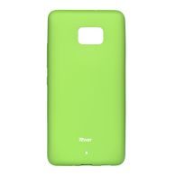 Obal / kryt na HTC U Ultra limetkový - Roar Colorful Jelly Case