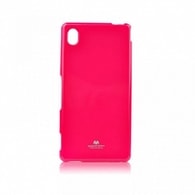 Obal / kryt na Sony M4 Aqua růžový - JELLY