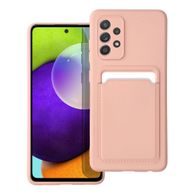 Obal / kryt na Samsung Galaxy A52 5G/ 4G/ A52S růžový Forcell Card
