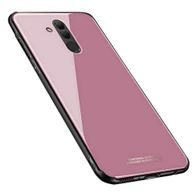 Obal / kryt na Huawei MATE 20 LITE růžový - skleněná záda