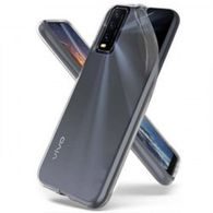 Obal / kryt na Vivo Y20s průhledný - Back Case Ultra Slim 0,5mm