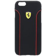 Obal / kryt na Apple iPhone 6 / 6s čierny - Ferrari