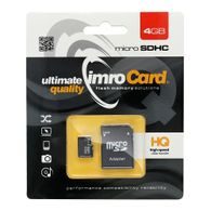 Micro SD kártya 4 GB 10-es osztályú UHS adapterrel