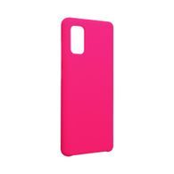 Obal / kryt na Samsung Galaxy A41 růžový - Forcell Silicone Case