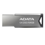 Flashdisk USB 2.0 64GB kovová - ADATA UV250