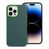 Obal / kryt na Apple iPhone 14 PRO 5G zelený - FRAME