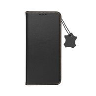 tok / borító Samsung Galaxy A12 fekete - könyv Bőr Forcell SMART PRO
