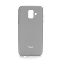 Obal / kryt na Samsung Galaxy A6 2018 šedý - Roar Colorful Jelly Case