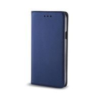 Pouzdro / obal na Samsung A8 Plus 2018 modré - knížkové Smart magnet