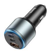 Nabíječka do auta 95W USB + 2x Typ C - Hoco