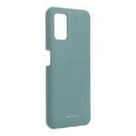 Obal / kryt na Samsung Galaxy A03s zelený - Mercury Silicone