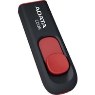 USB pendrive 8GB fekete/piros - ADATA C008