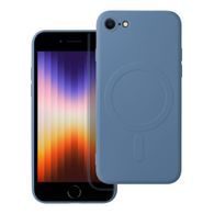 Obal / kryt na Apple iPhone 7 / 8 / SE 2020 / SE 2022 modré - Silikónový kryt Mag