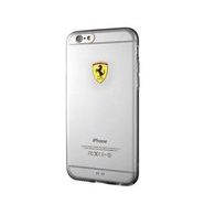Obal / kryt na Apple iPhone 6 / 6S priehľadné - Ferrari Racing TPU