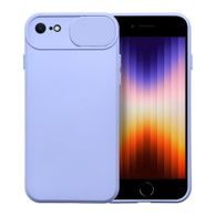 Obal / kryt na Apple iPhone 7 / 8 / SE 2020 /SE 2022 fialový - Slide Case