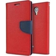 tok / borító Samsung Galaxy S4 (GT-I9500) piros és kék - könyv Fancy Book