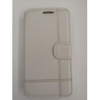 Pouzdro / obal na Samsung Galaxy S5 mini bílé- knížkové, koženkové
