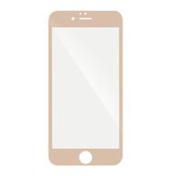 Tvrdené / ochranné sklo Apple iPhone 6 plus zlaté - MG 3D celopolep