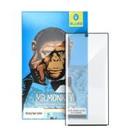 Tvrzené / ochranné sklo Samsung Galaxy M21 černé 5D plné lepení - Mr. Monkey